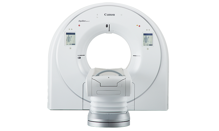 Front view of Aquilion One Serve CT scanner